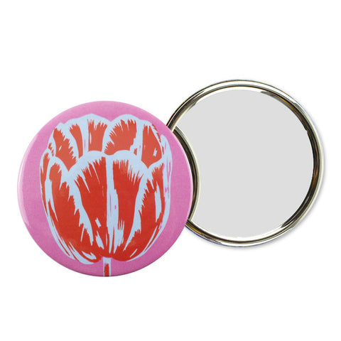 ART GIFT Pocket Mirror Pop Art Pink