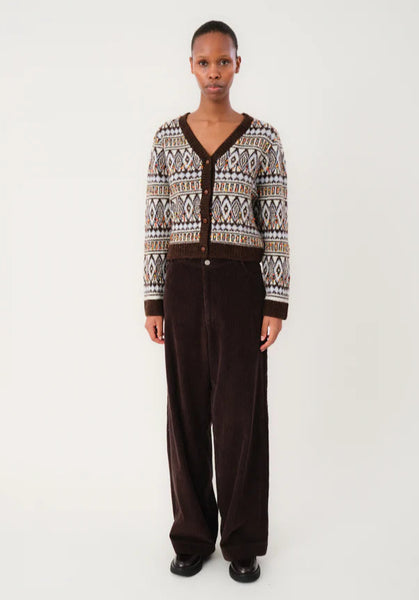 LOLLY'S LAUNDRY Florida Pants Mokka Corduroy