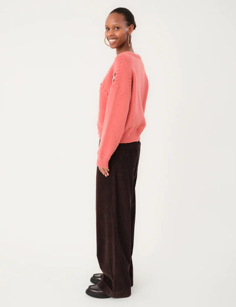 LOLLY'S LAUNDRY Florida Pants Mokka Corduroy