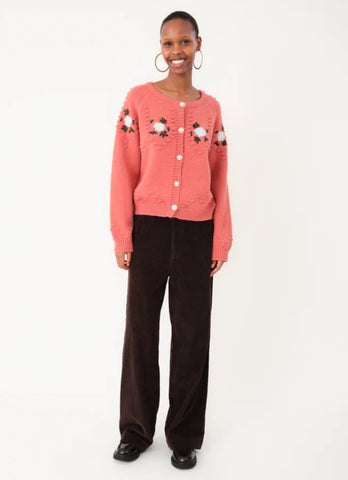 LOLLY'S LAUNDRY Florida Pants Mokka Corduroy