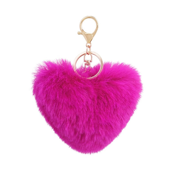 KEYCHAIN 'Fluffy Heart'