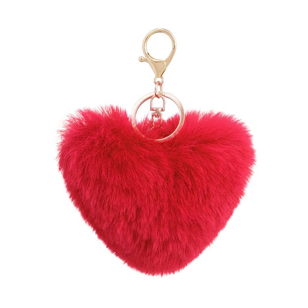 KEYCHAIN 'Fluffy Heart'