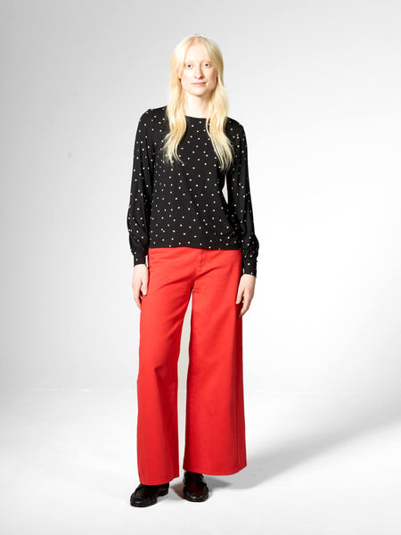MADEMOISELLE YEYE 'Perfect Raffiné' Top Black/Stars