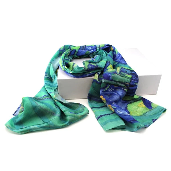 ART GIFT Scarf 'Irises'