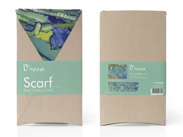 ART GIFT Scarf 'Irises'