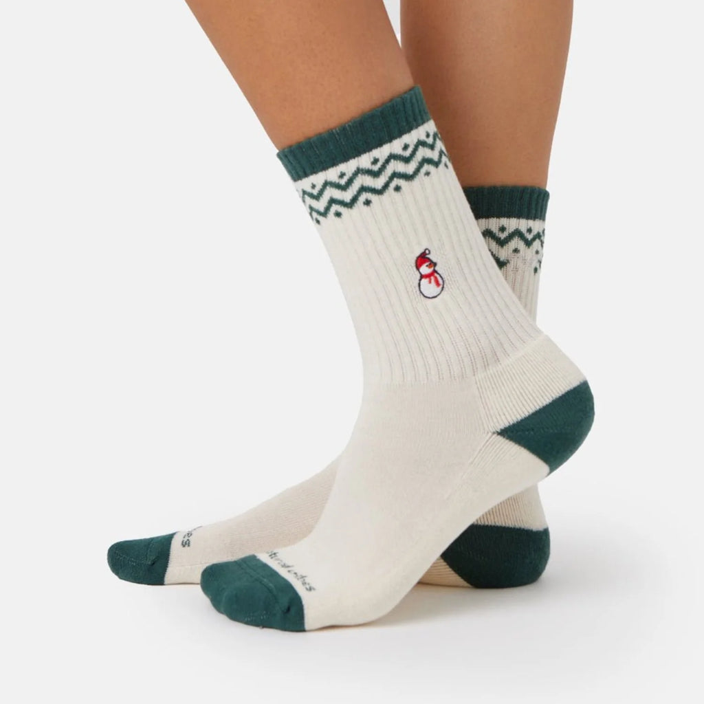 NATURAL VIBES Snowman Socks