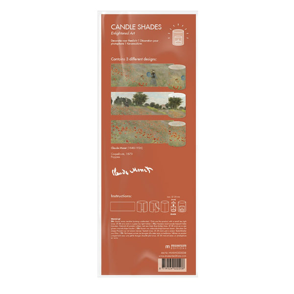 ART GIFT Candle Shades Monet