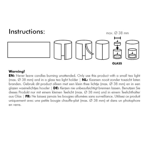 ART GIFT Candle Shades Monet