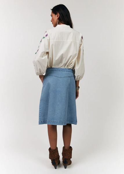 LOLLY'S LAUNDRY Kay Denim Skirt