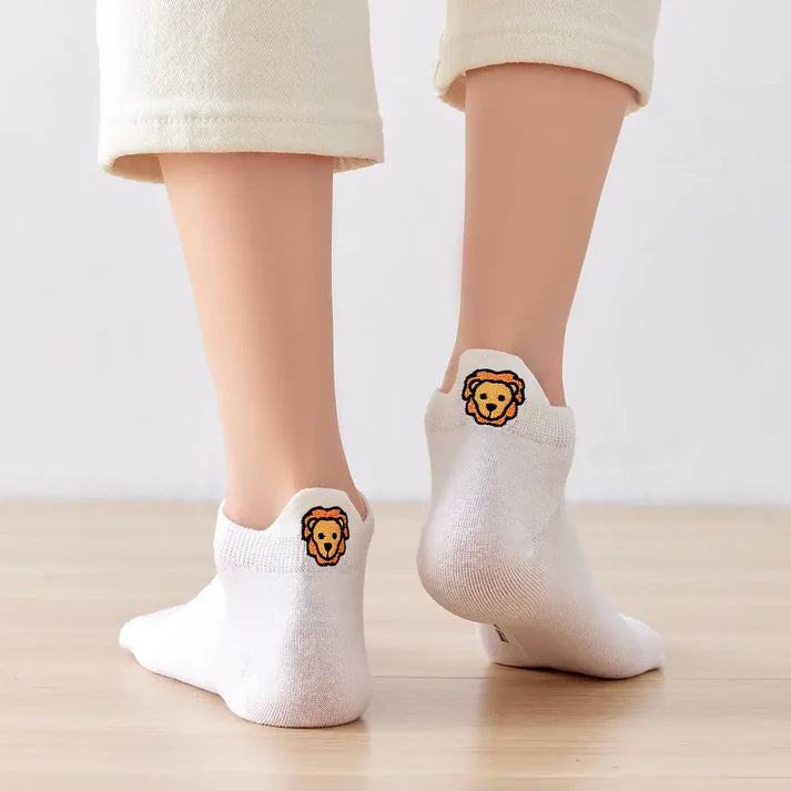 LION Socks White