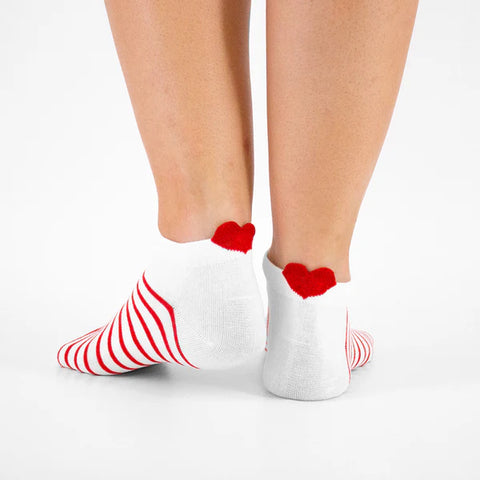 LIGNE Socks White/Red