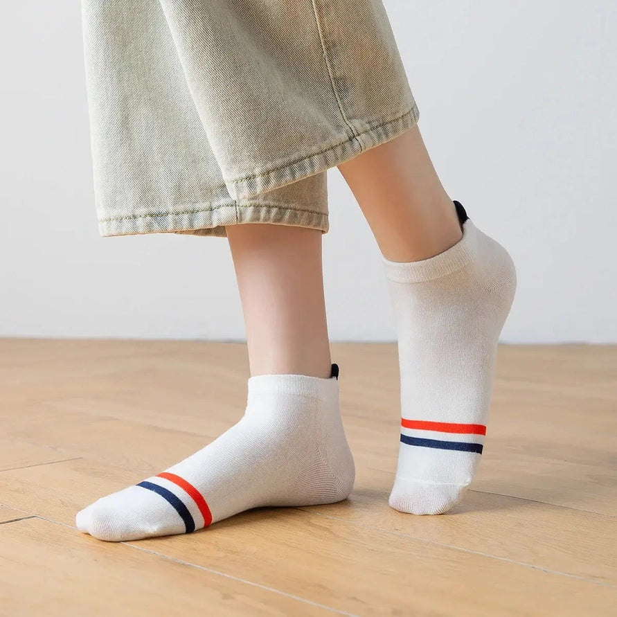 MARINE Socks White/Navy/Red