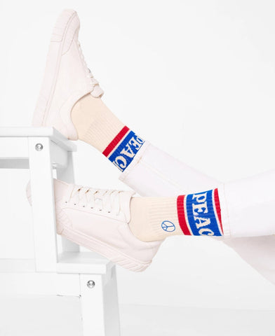 NATURAL VIBES Peace & Love Socks
