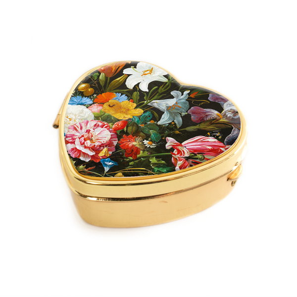 ART GIFT Pillbox 'Flowers'