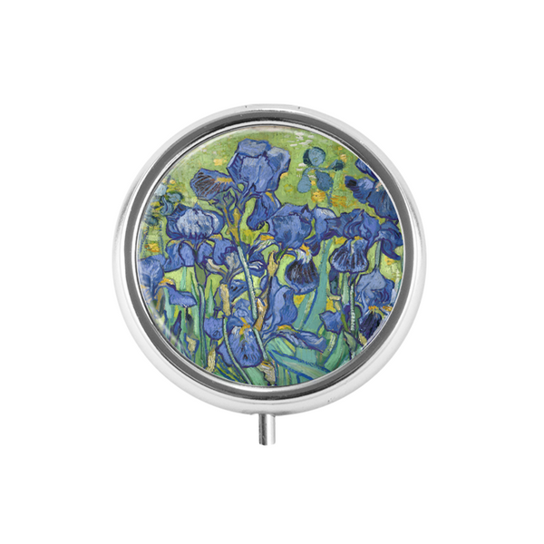 ART GIFT Pillbox 'Irises'
