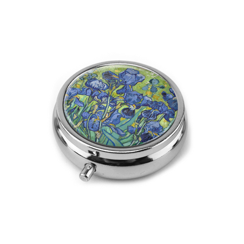 ART GIFT Pillbox 'Irises'