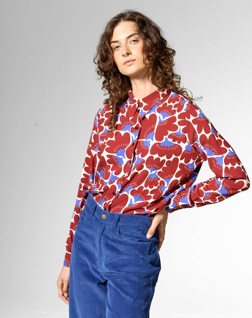 MADEMOISELLE YEYE 'What The Fleur' Blouse