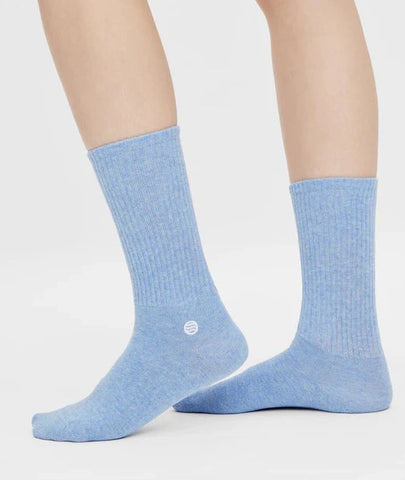 NATURAL VIBES Retro Style Socks Blue