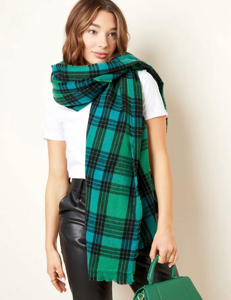 SCARF green checkered