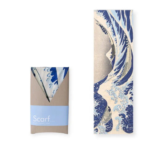 ART GIFT Scarf Hokusai