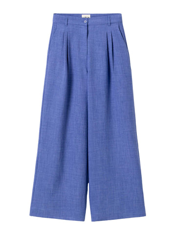 MADEMOISELLE YEYE 'Tropical Afternoon' Pants Blue