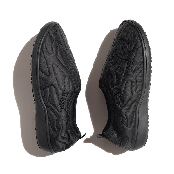 SUBU 'VAMP OUTLINE' in-/outdoor slipper Black