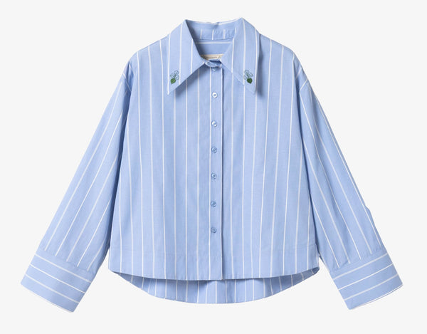 MADEMOISELLE YEYE 'Leaves and Roots' Blouse
